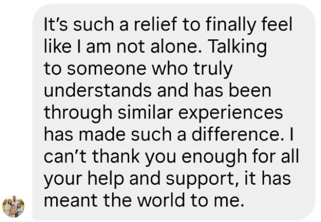 Testimonial from Rachel